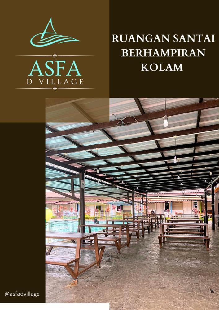 Asfa D Village - Resort - Homestay - Family Room Kemasik Exterior photo