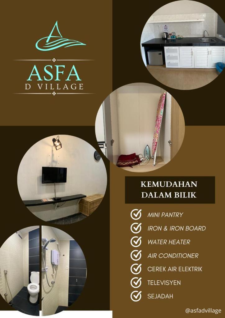 Asfa D Village - Resort - Homestay - Family Room Kemasik Exterior photo